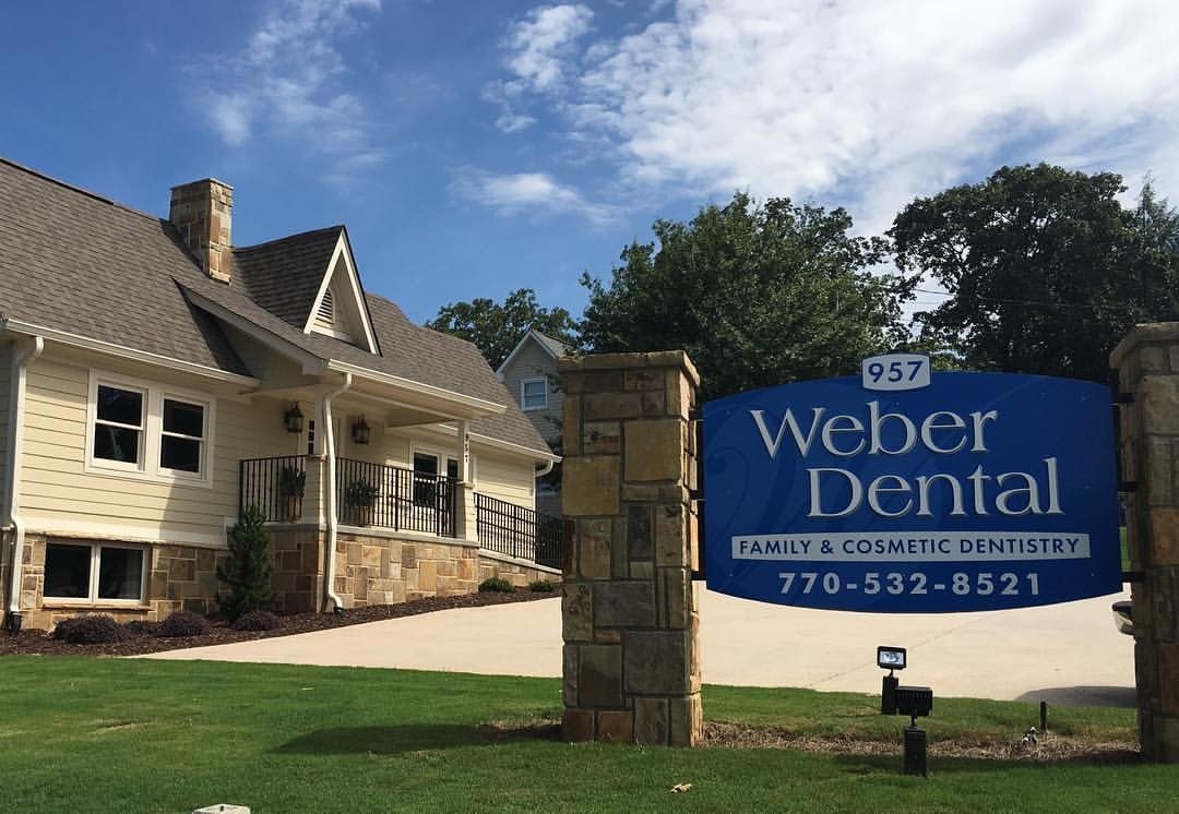 Exterior street view of Weber Dental, a dental office in Gainesville, GA